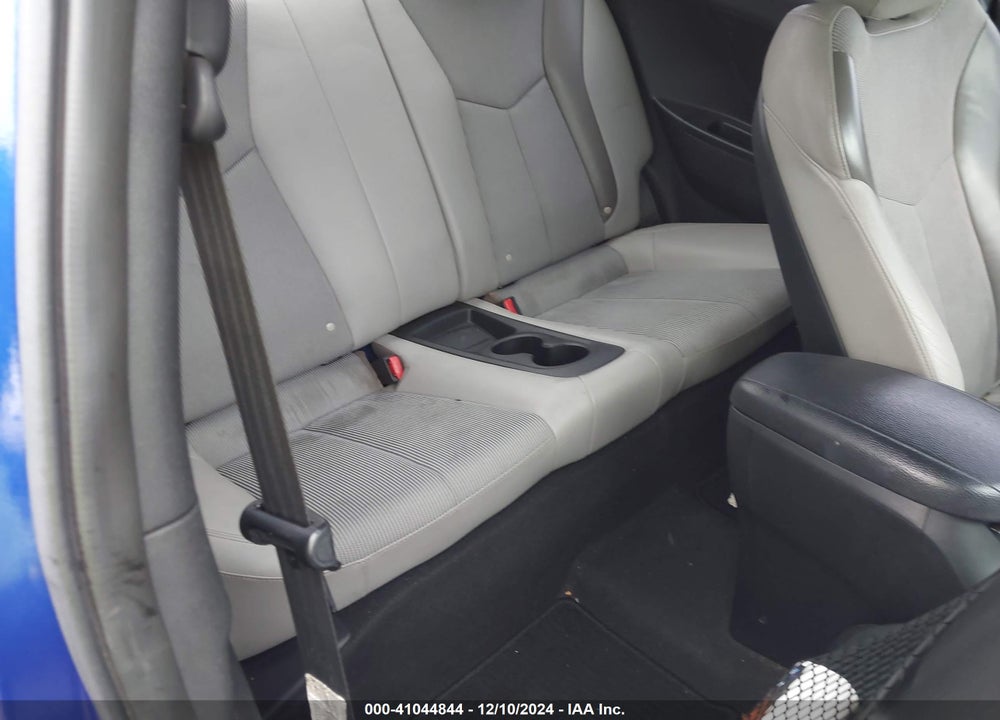 2012 HYUNDAI VELOSTER BASE W/GRAY VIN: KMHTC6AD1CU027063