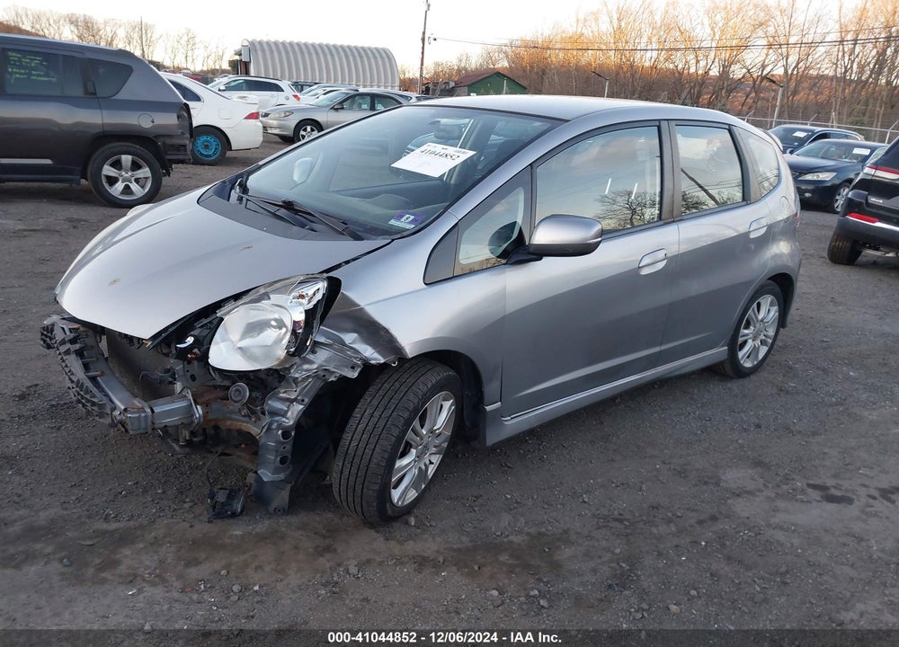 2009 HONDA FIT SPORT VIN: JHMGE88439S029448