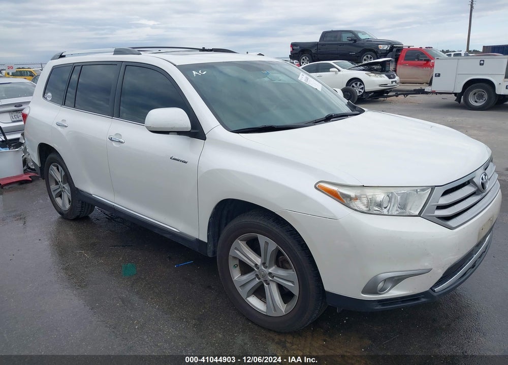 2013 TOYOTA HIGHLANDER LIMITED V6 VIN: 5TDYK3EH2DS124593