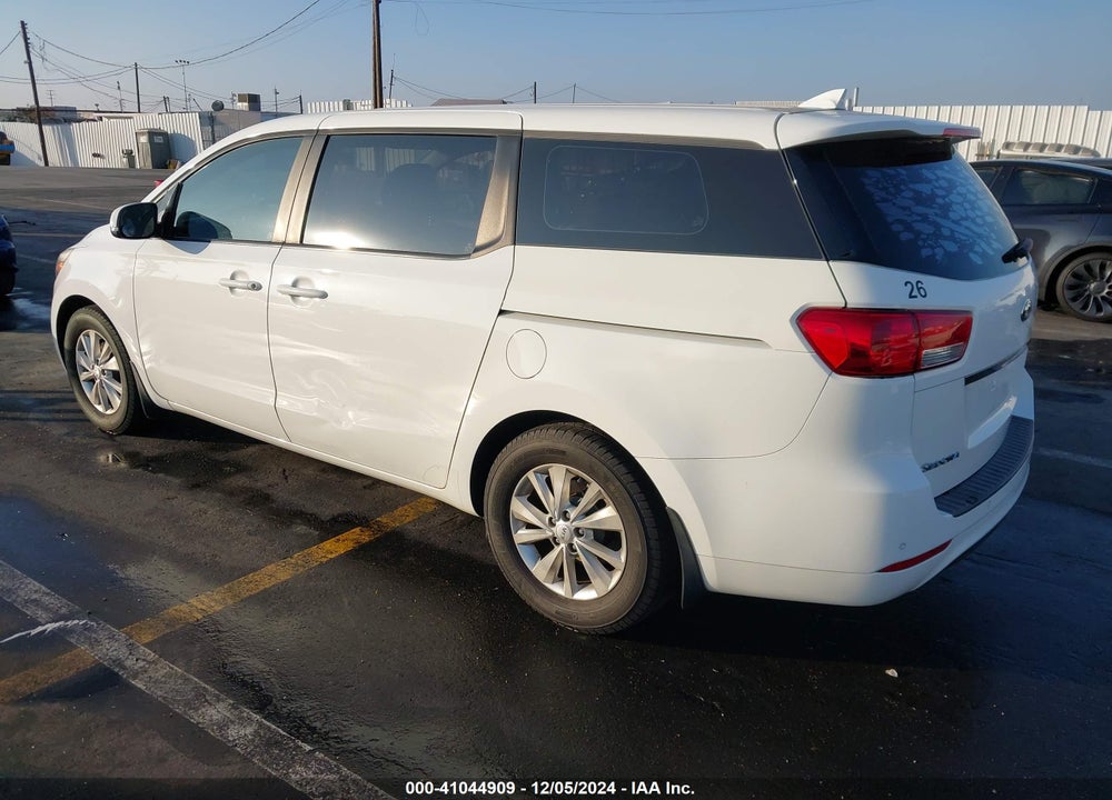2015 KIA SEDONA L VIN: KNDMA5C17F6026276