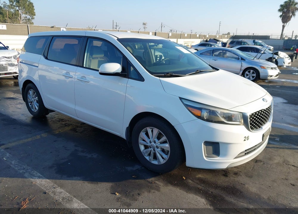 2015 KIA SEDONA L VIN: KNDMA5C17F6026276