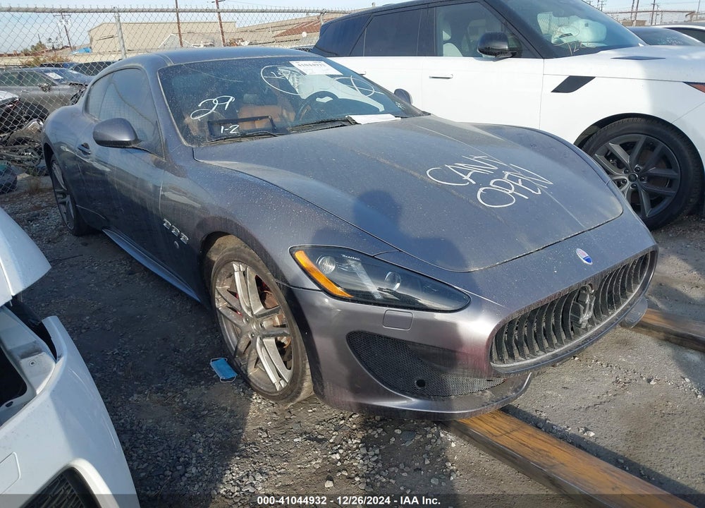 2017 MASERATI GRANTURISMO MC/MC CENTENNIAL/SPORT VIN: ZAM45VLA3H0236556