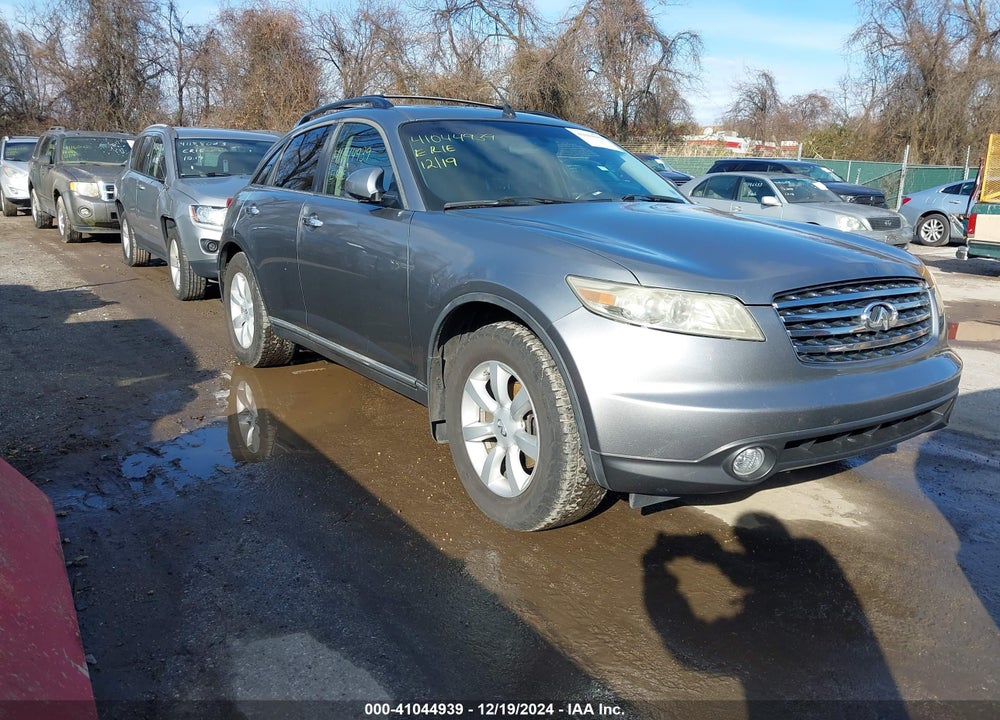 2005 INFINITI FX35 VIN: JNRAS08W15X221452