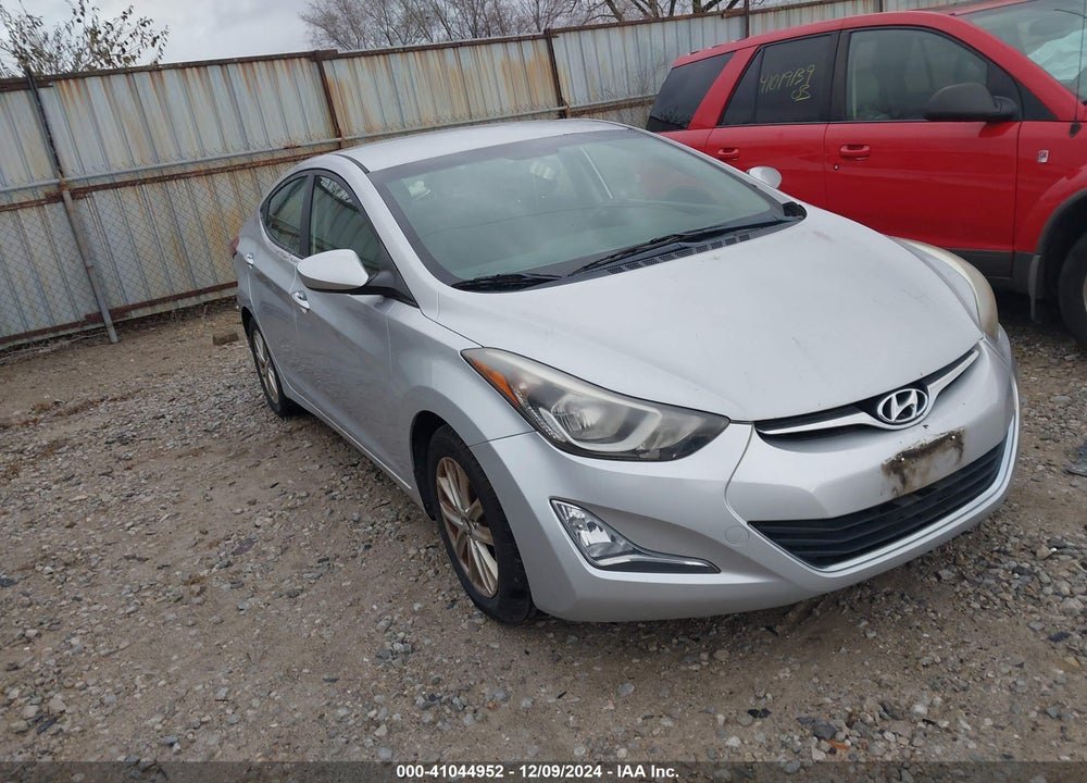 2014 HYUNDAI ELANTRA SE VIN: KMHDH4AE1EU104780