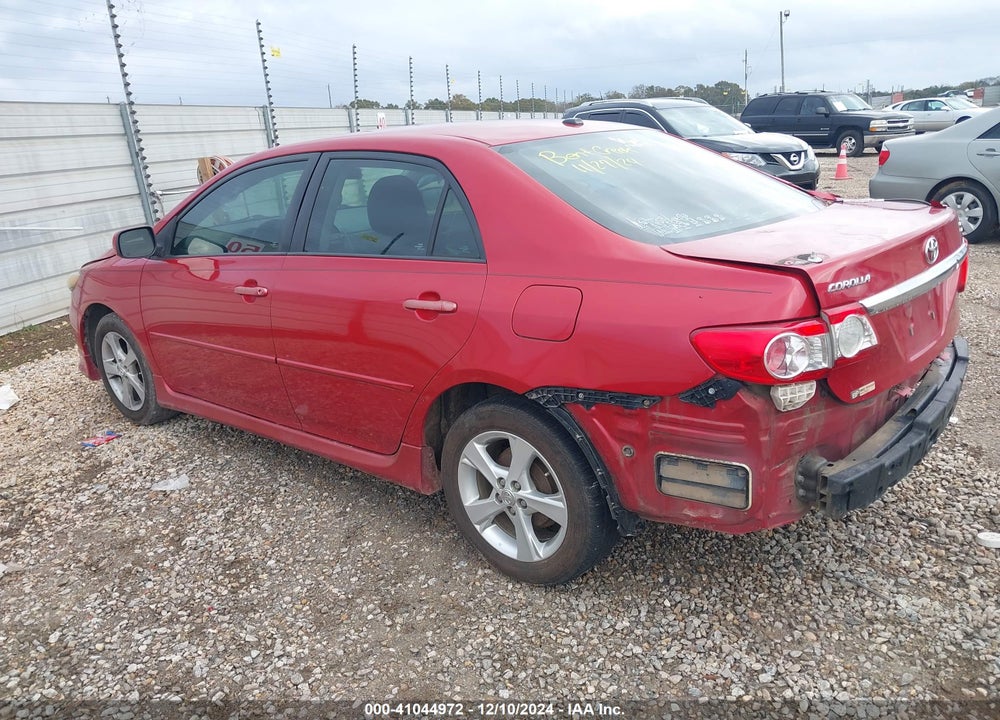 2011 TOYOTA COROLLA S VIN: 2T1BU4EE5BC692970