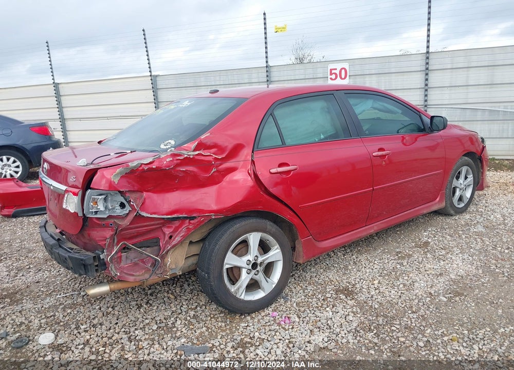 2011 TOYOTA COROLLA S VIN: 2T1BU4EE5BC692970