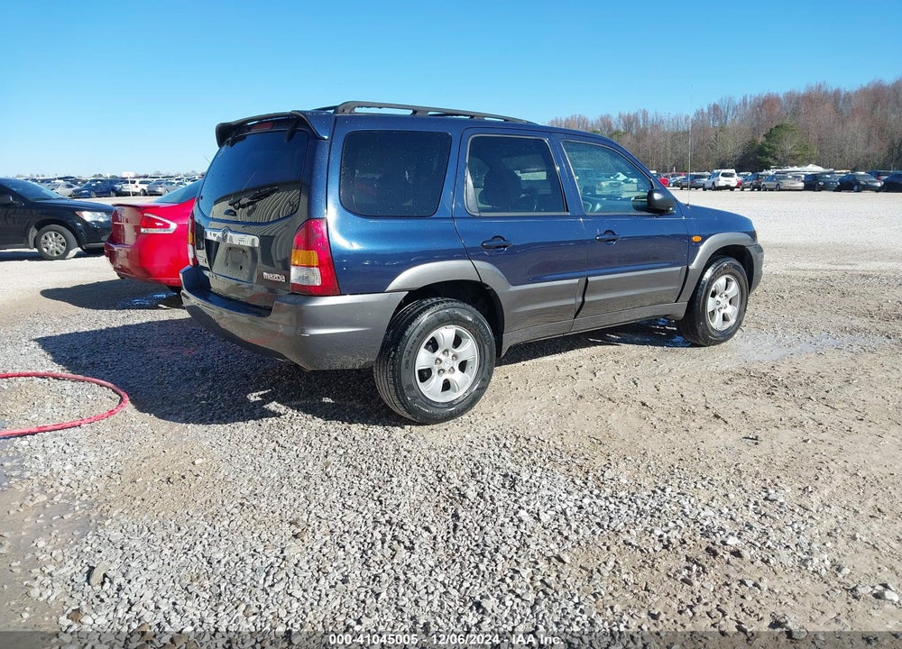 2004 MAZDA TRIBUTE LX V6 VIN: 4F2YZ04134KM15822