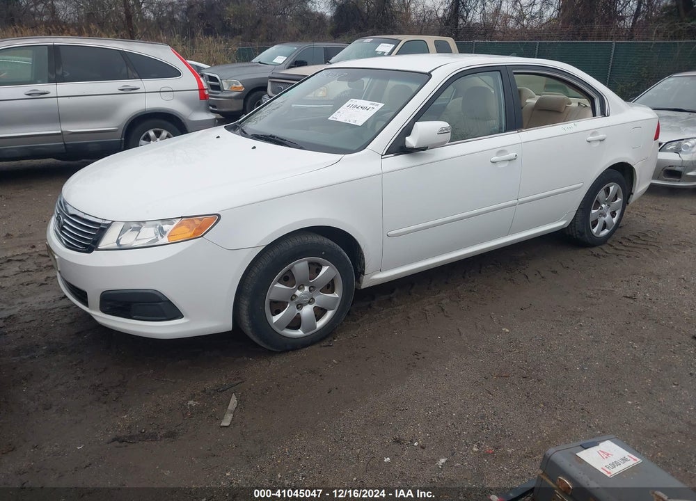 2010 KIA OPTIMA LX VIN: KNAGG4A84A5449575