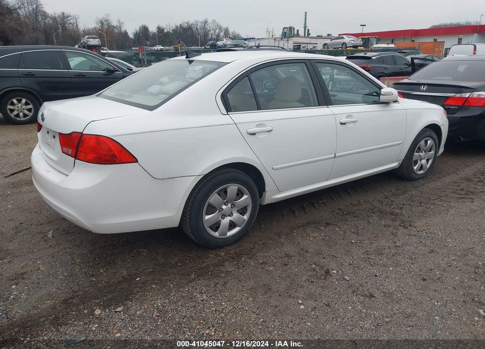 2010 KIA OPTIMA LX VIN: KNAGG4A84A5449575