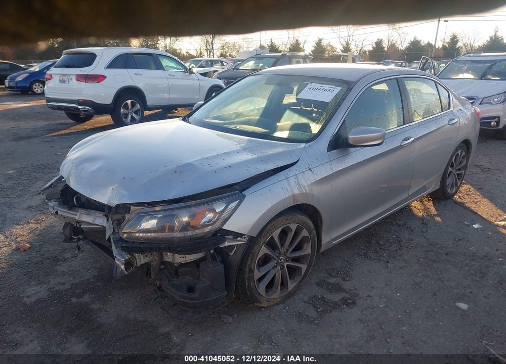2014 HONDA ACCORD SPORT VIN: 1HGCR2F54EA281501