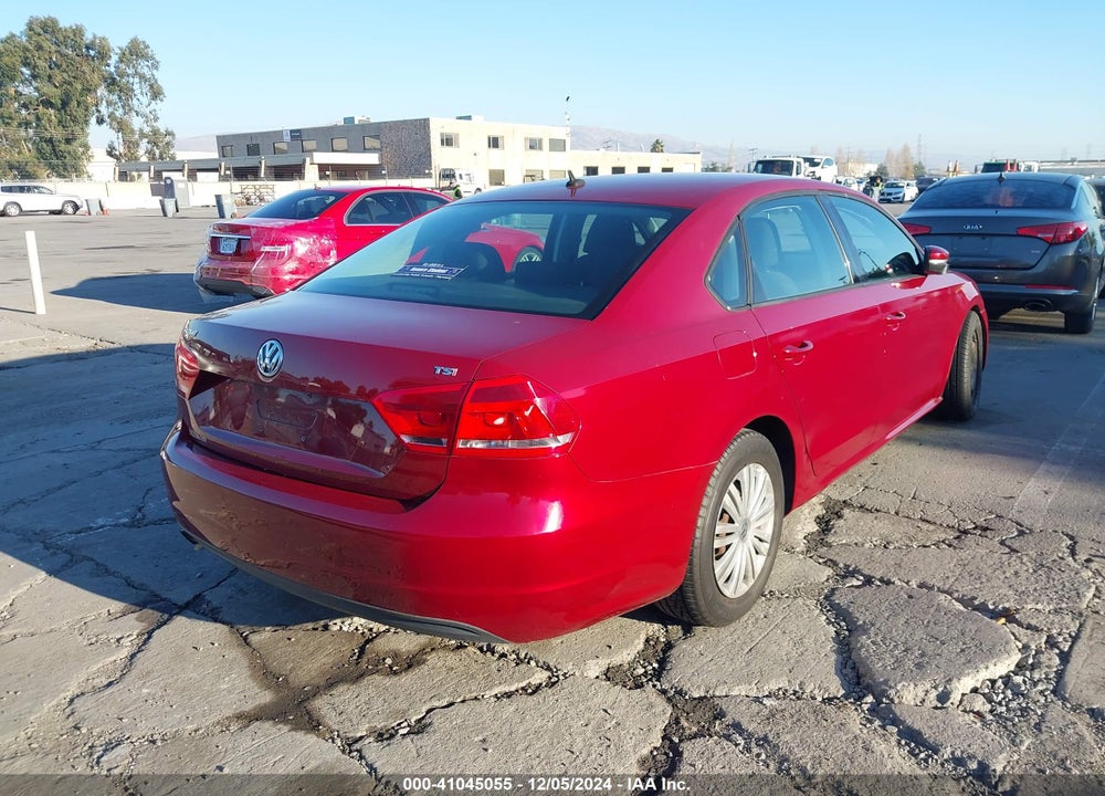 2015 VOLKSWAGEN PASSAT 1.8T S VIN: 1VWAT7A36FC077487