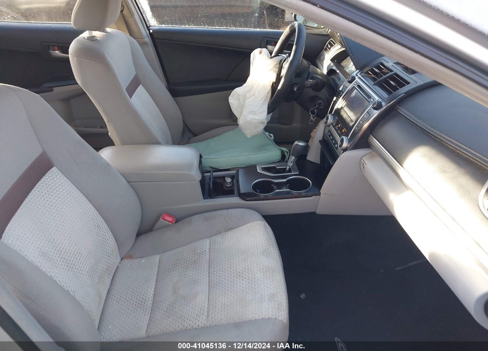 2012 TOYOTA CAMRY LE VIN: 4T1BF1FK5CU199528
