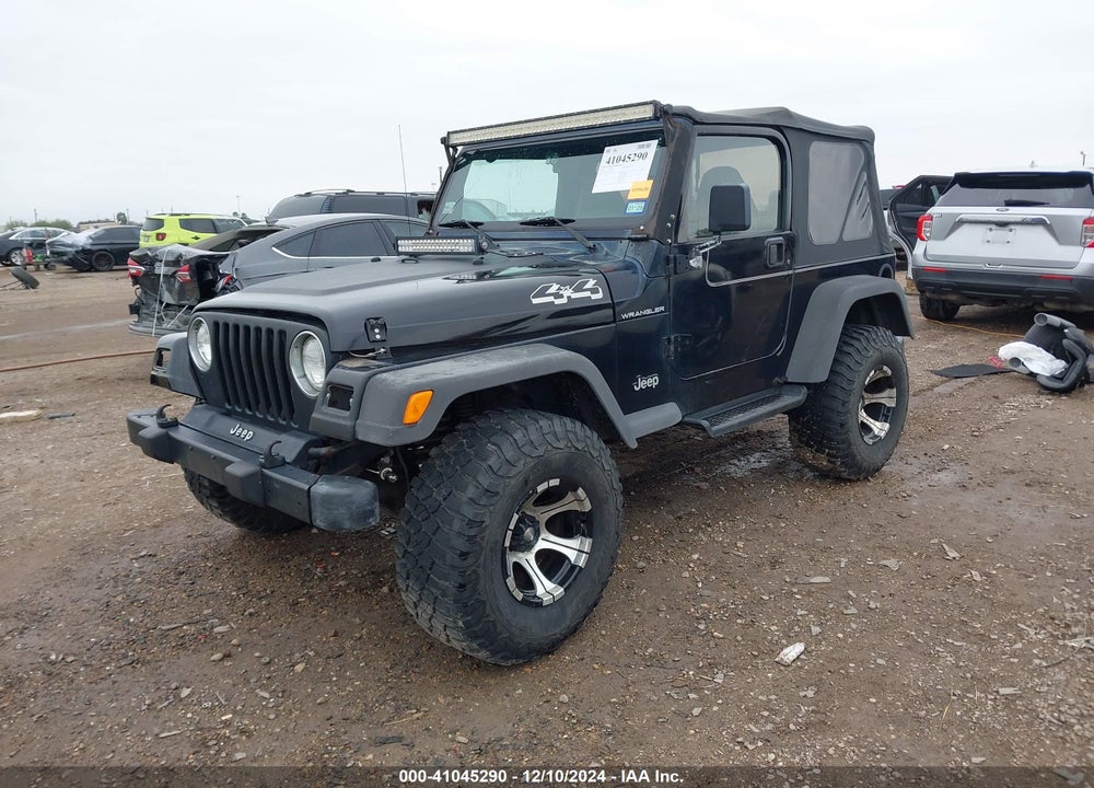 1999 JEEP WRANGLER SE VIN: 1J4FY29P0XP412672