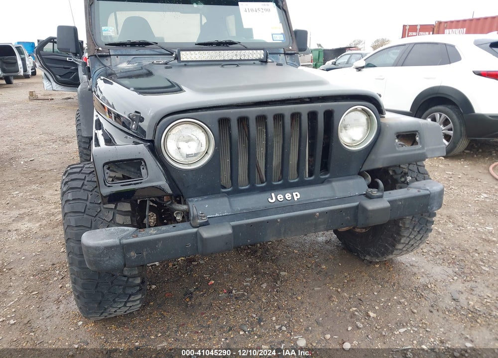 1999 JEEP WRANGLER SE VIN: 1J4FY29P0XP412672