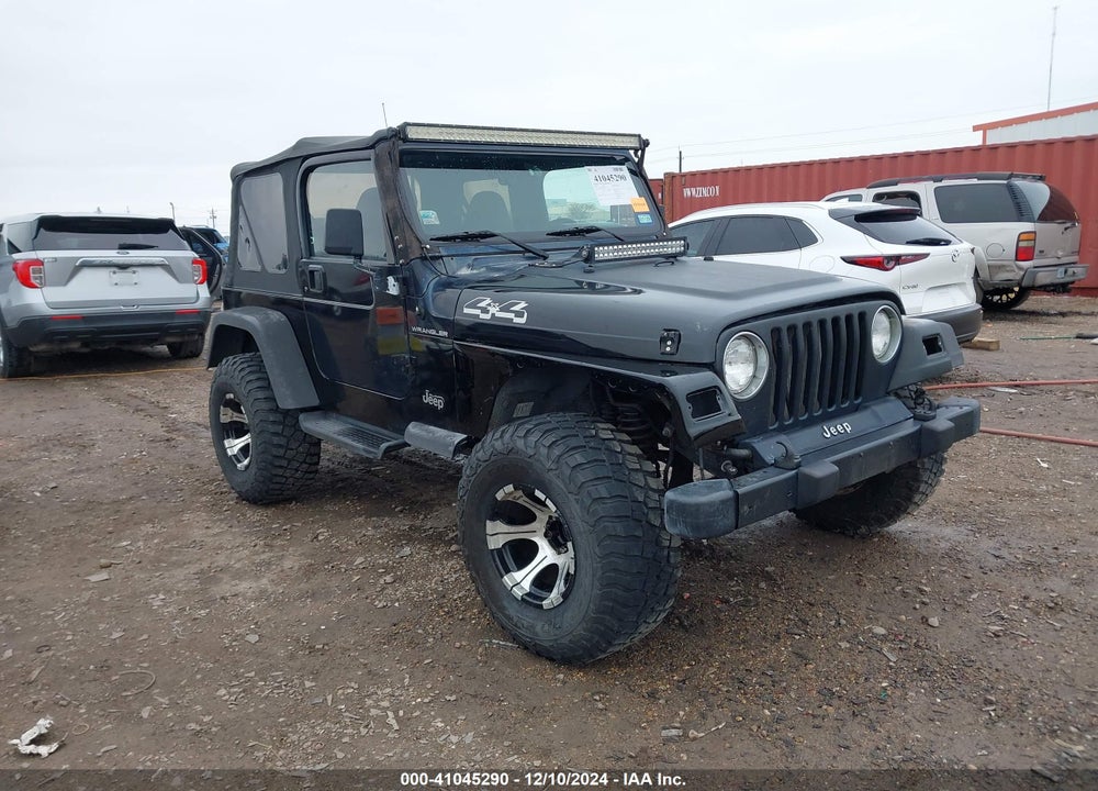 1999 JEEP WRANGLER SE VIN: 1J4FY29P0XP412672
