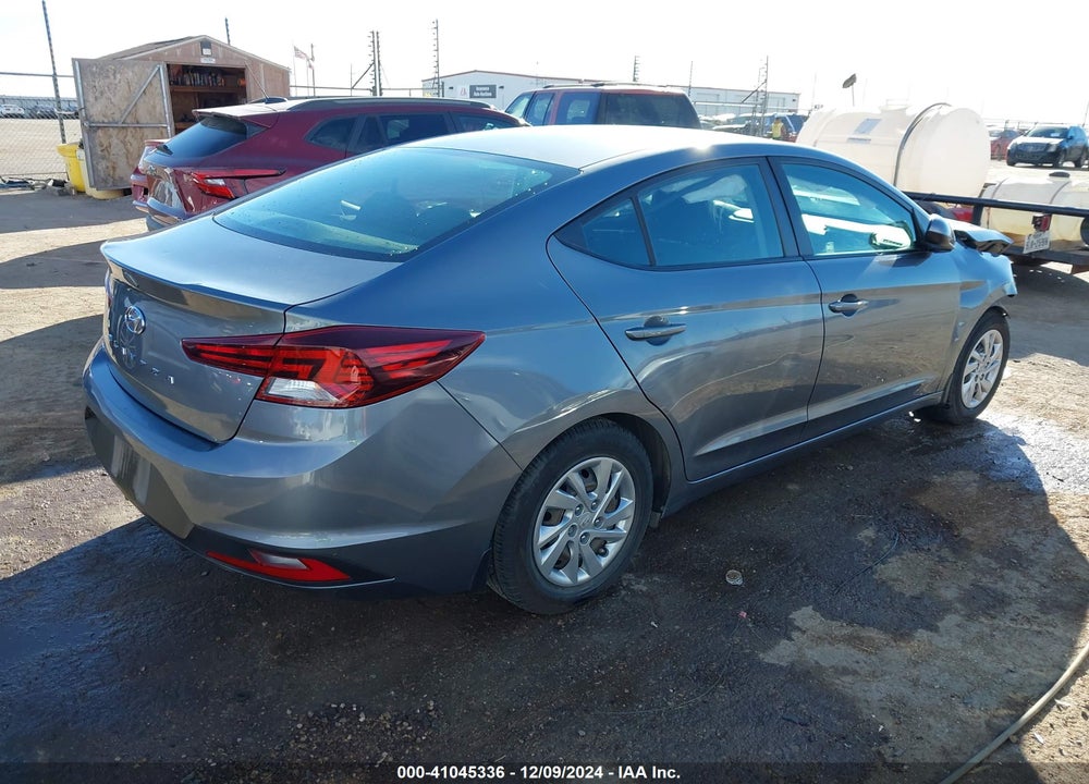 2019 HYUNDAI ELANTRA SE VIN: KMHD74LF8KU868663