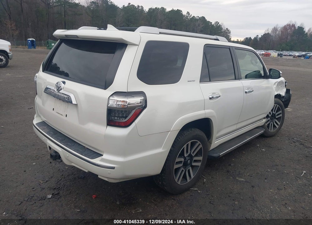 2018 TOYOTA 4RUNNER LIMITED VIN: JTEBU5JR8J5545127