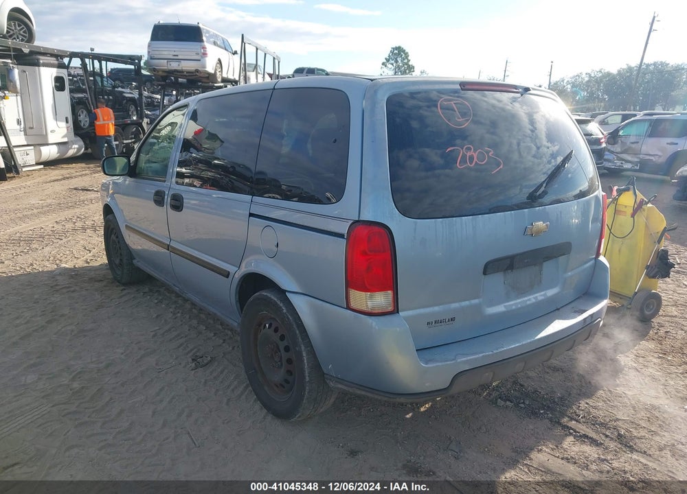 2007 CHEVROLET UPLANDER LS VIN: 1GNDU23157D175358