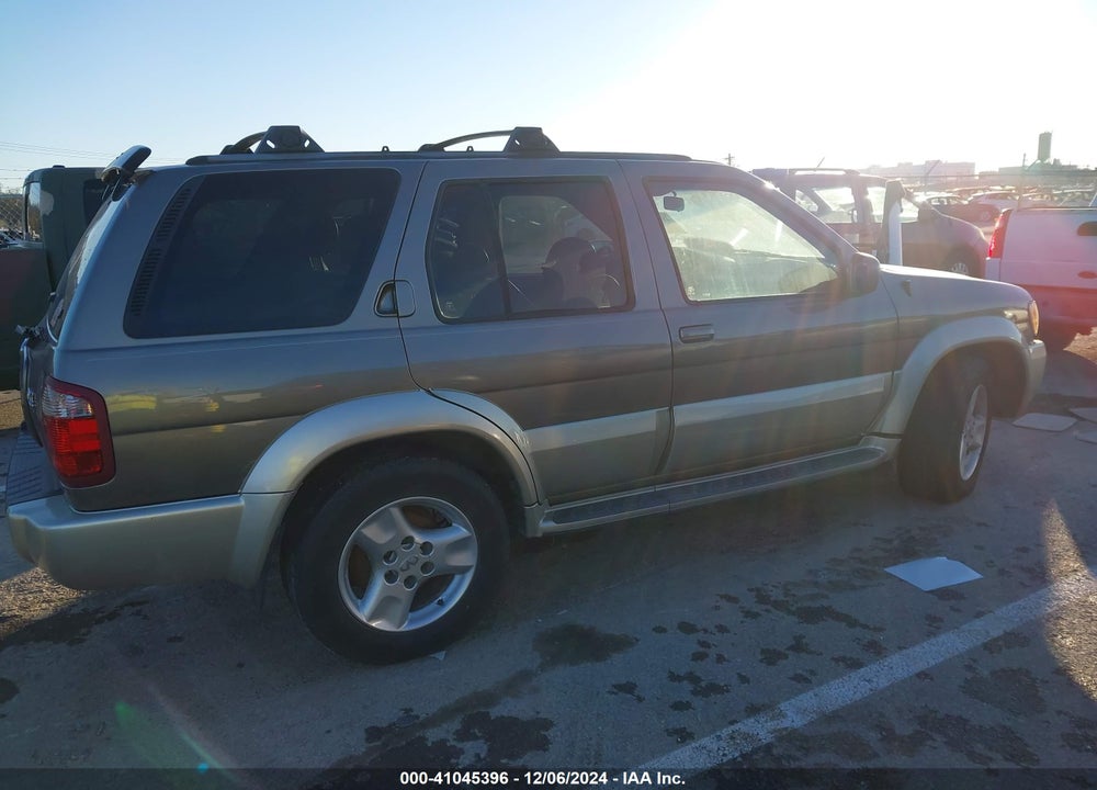 2002 INFINITI QX4 LUXURY VIN: JNRDR09Y32W254169