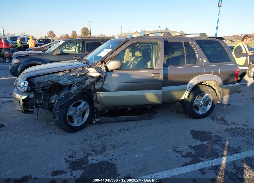 2002 INFINITI QX4 LUXURY VIN: JNRDR09Y32W254169
