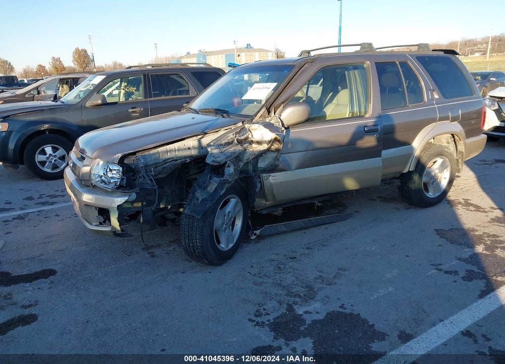 2002 INFINITI QX4 LUXURY VIN: JNRDR09Y32W254169