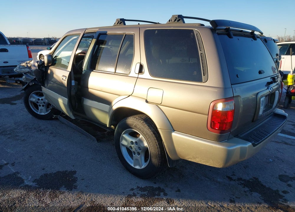 2002 INFINITI QX4 LUXURY VIN: JNRDR09Y32W254169