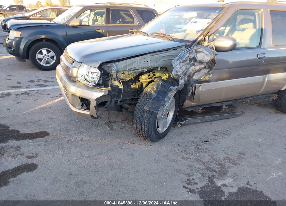 2002 INFINITI QX4 LUXURY VIN: JNRDR09Y32W254169