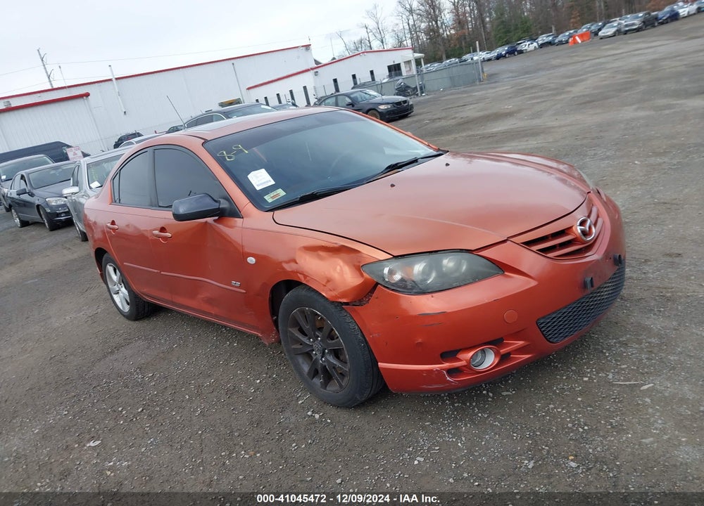 2004 MAZDA 3 S VIN: JM1BK323741188351