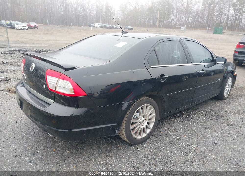 2008 MERCURY MILAN V6 PREMIER VIN: 3MEHM08198R622773