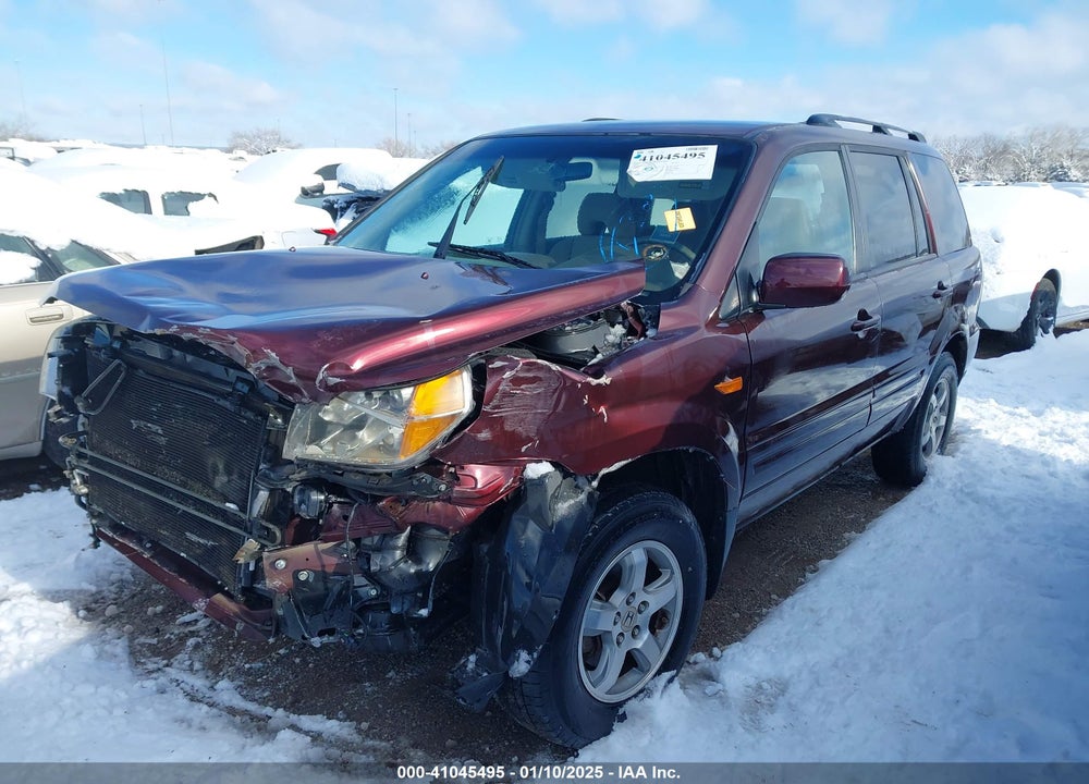 2008 HONDA PILOT EX VIN: 5FNYF28488B012124
