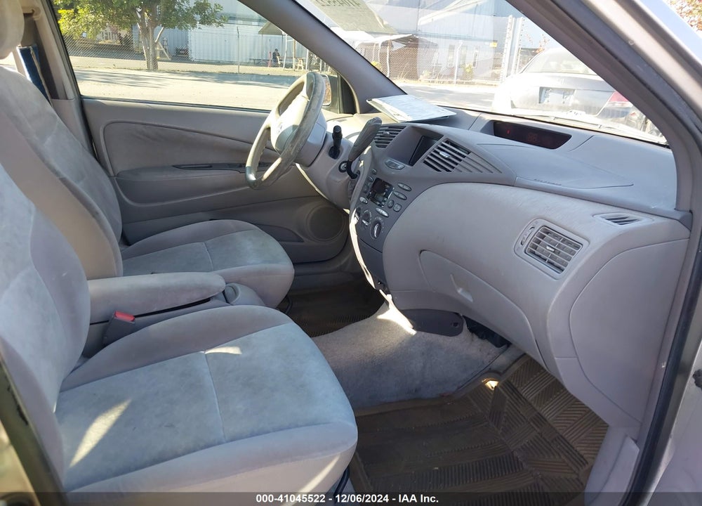 2001 TOYOTA PRIUS VIN: JT2BK12U910012361