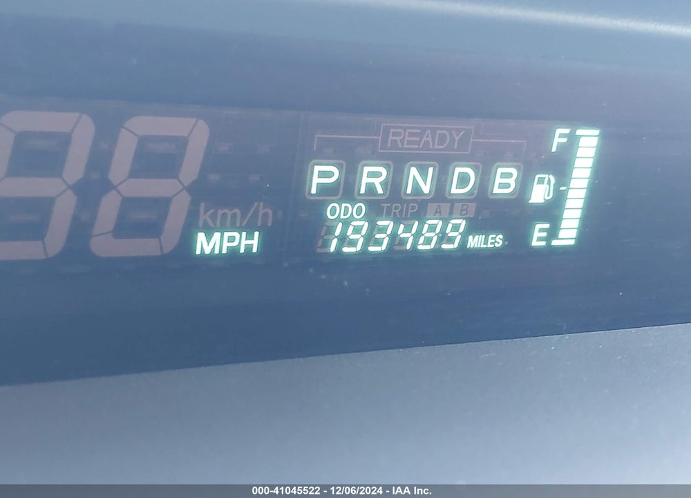 2001 TOYOTA PRIUS VIN: JT2BK12U910012361
