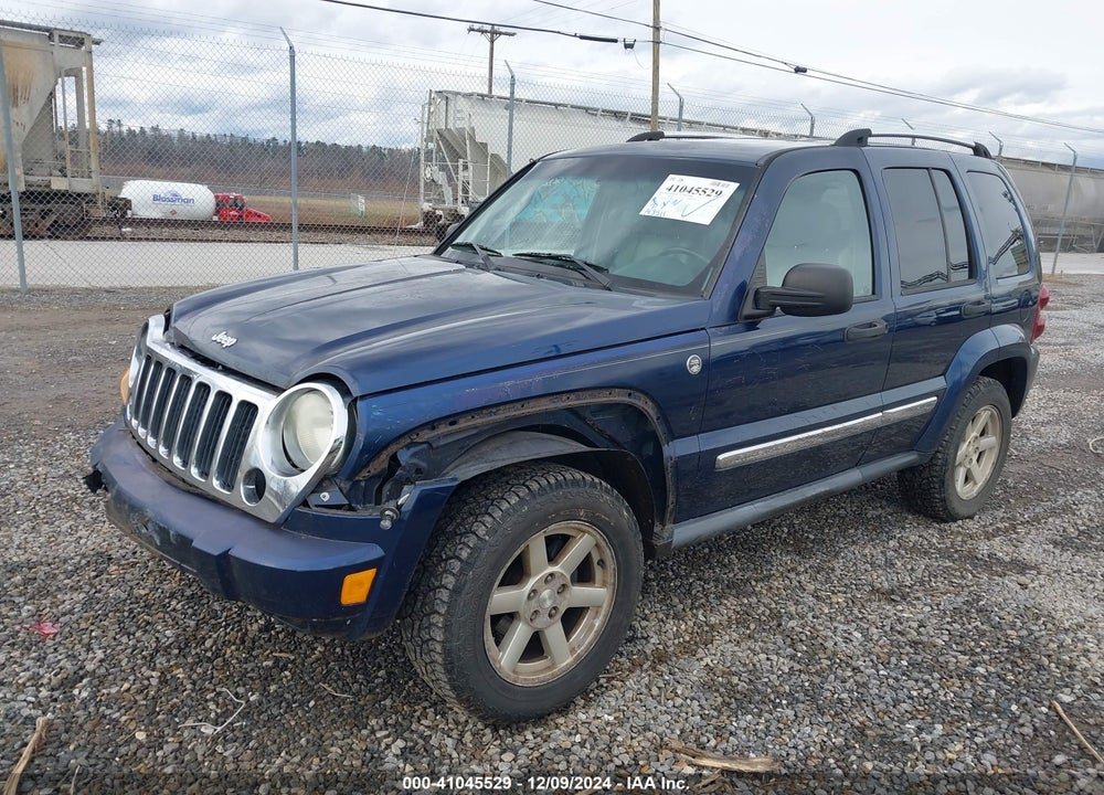 2005 JEEP LIBERTY LIMITED EDITION VIN: 1J4GL58K15W518044