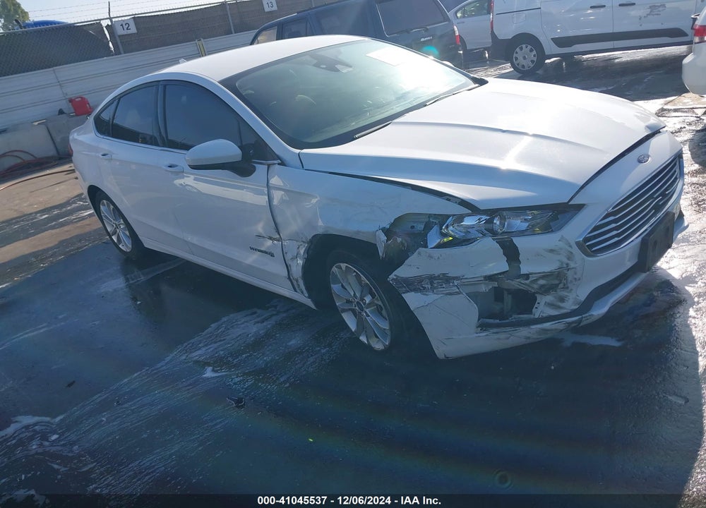 2019 FORD FUSION HYBRID SE VIN: 3FA6P0LU6KR225682