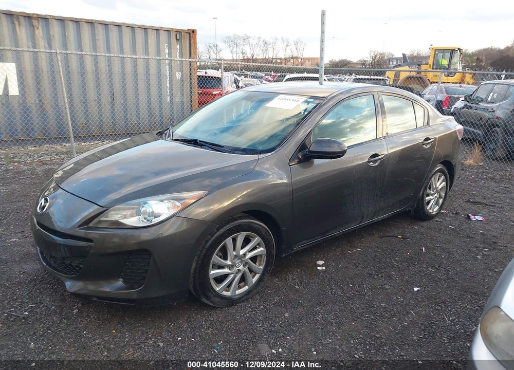 2012 MAZDA 3 I GRAND TOURING VIN: JM1BL1W85C1661184