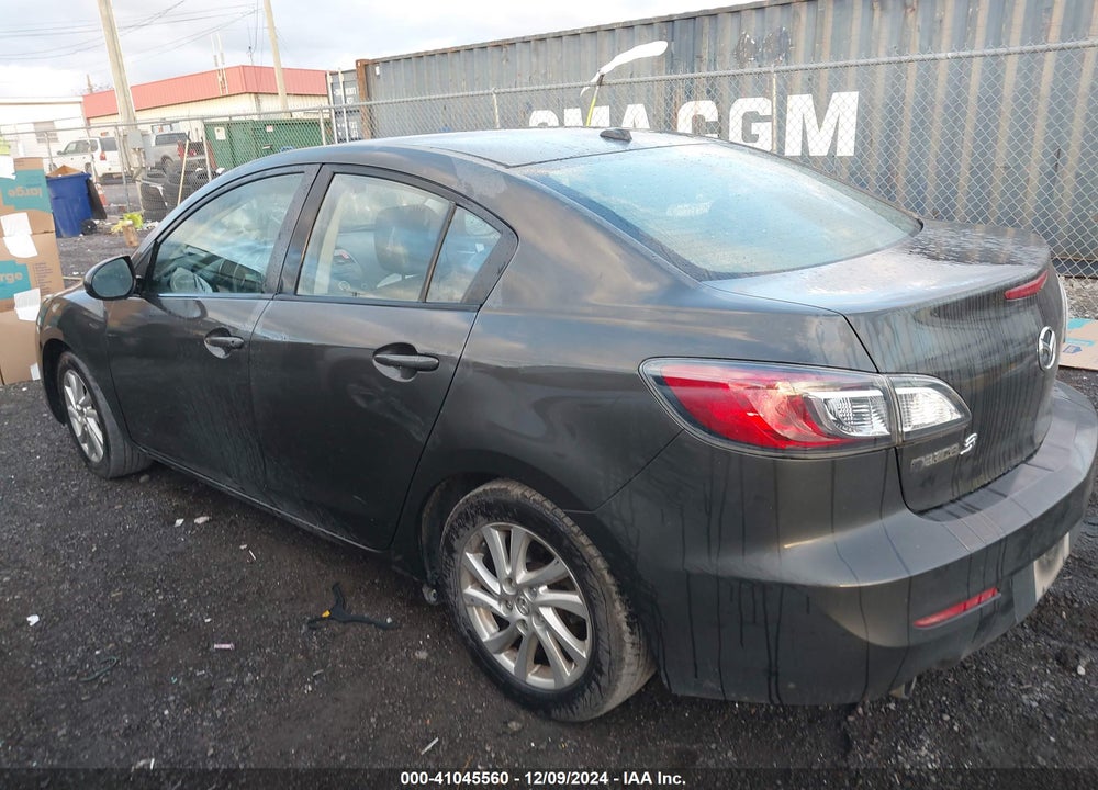 2012 MAZDA 3 I GRAND TOURING VIN: JM1BL1W85C1661184