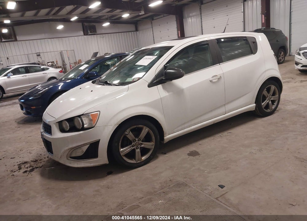 2013 CHEVROLET SONIC RS AUTO VIN: 1G1JG6SB1D4198306