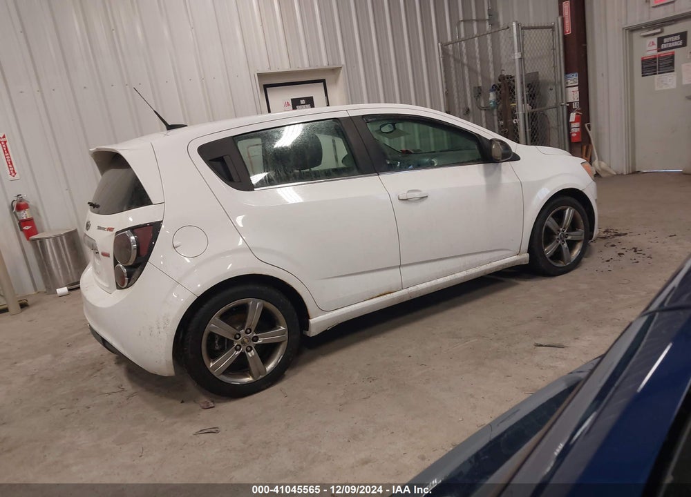 2013 CHEVROLET SONIC RS AUTO VIN: 1G1JG6SB1D4198306