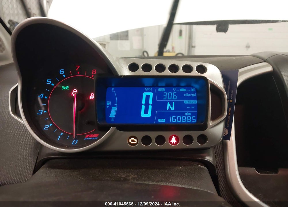 2013 CHEVROLET SONIC RS AUTO VIN: 1G1JG6SB1D4198306