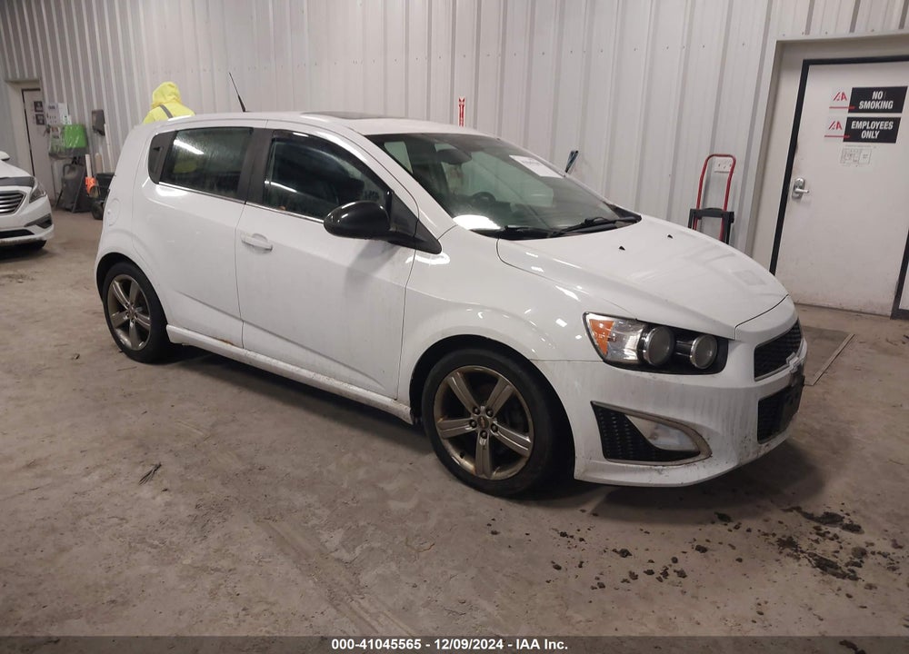 2013 CHEVROLET SONIC RS AUTO VIN: 1G1JG6SB1D4198306