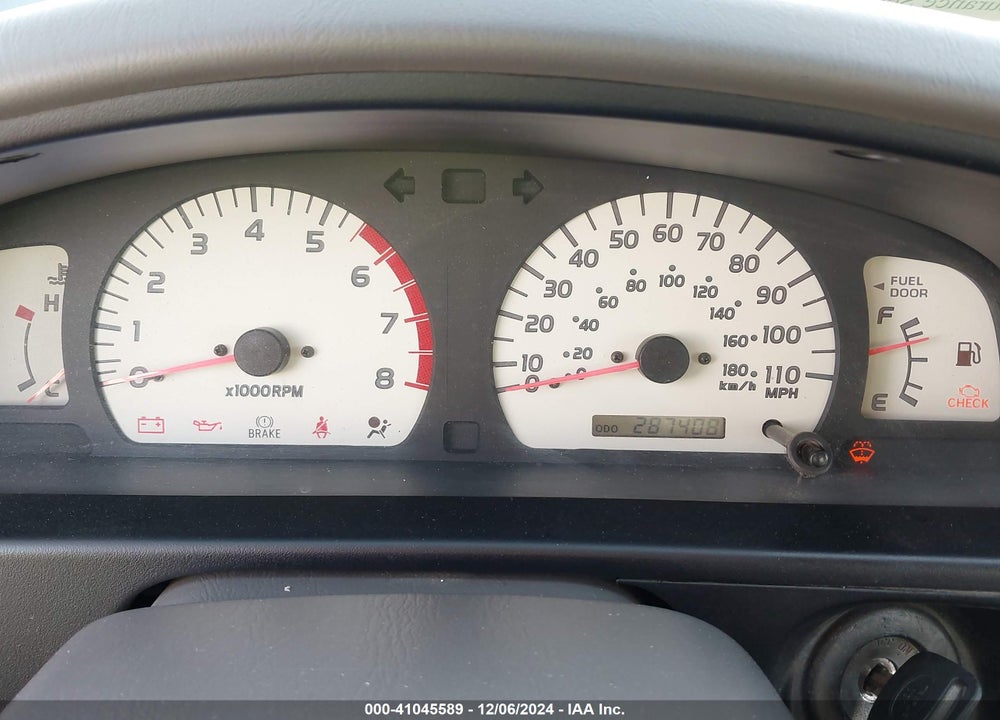 2004 TOYOTA TACOMA PRERUNNER V6 VIN: 5TESN92N14Z343624