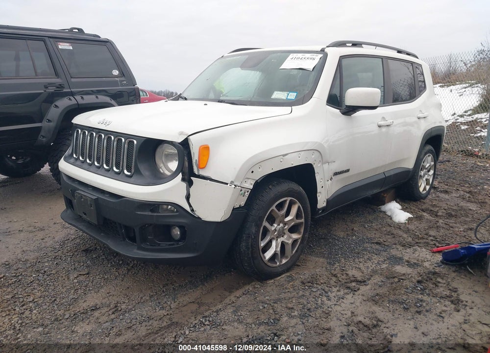 2017 JEEP RENEGADE LATITUDE 4X4 VIN: ZACCJBBB7HPF87064