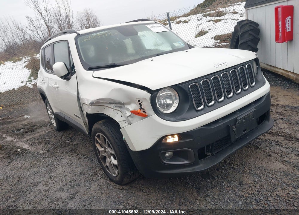 2017 JEEP RENEGADE LATITUDE 4X4 VIN: ZACCJBBB7HPF87064