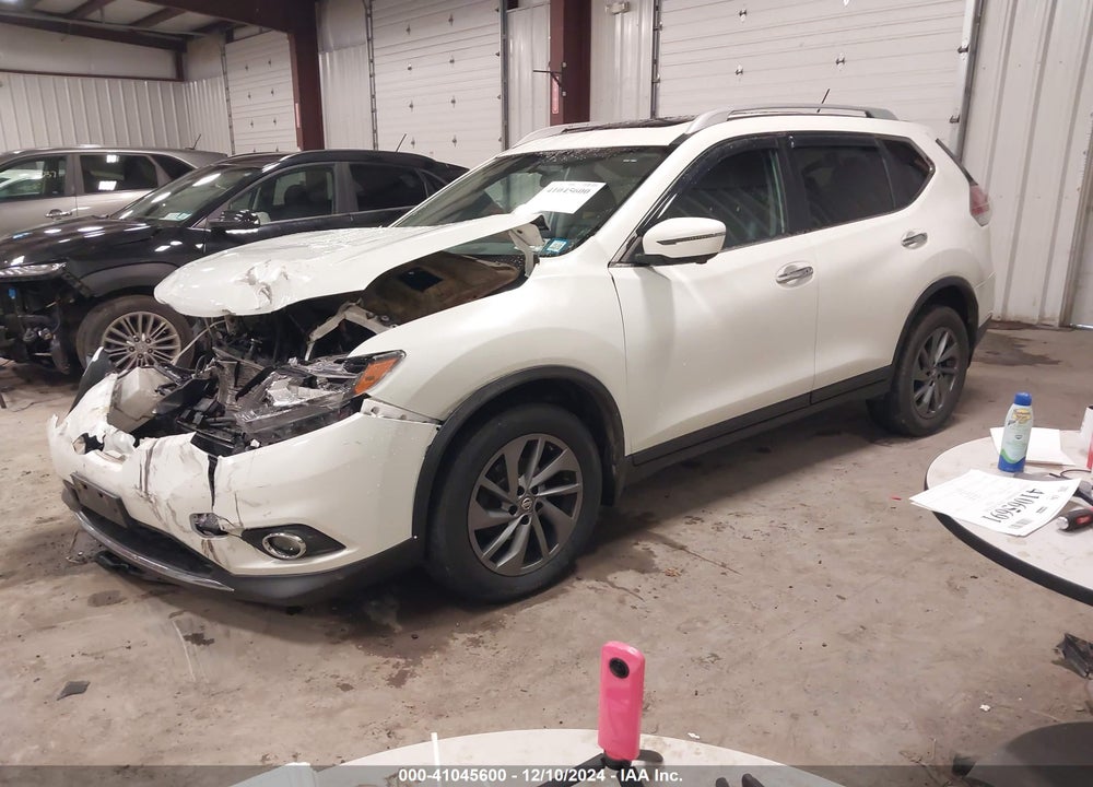 2016 NISSAN ROGUE SL VIN: 5N1AT2MV2GC754244