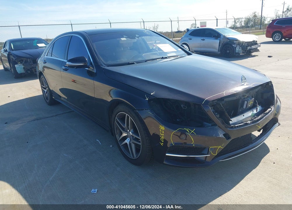 2015 MERCEDES-BENZ S 550 VIN: WDDUG8CB3FA174727