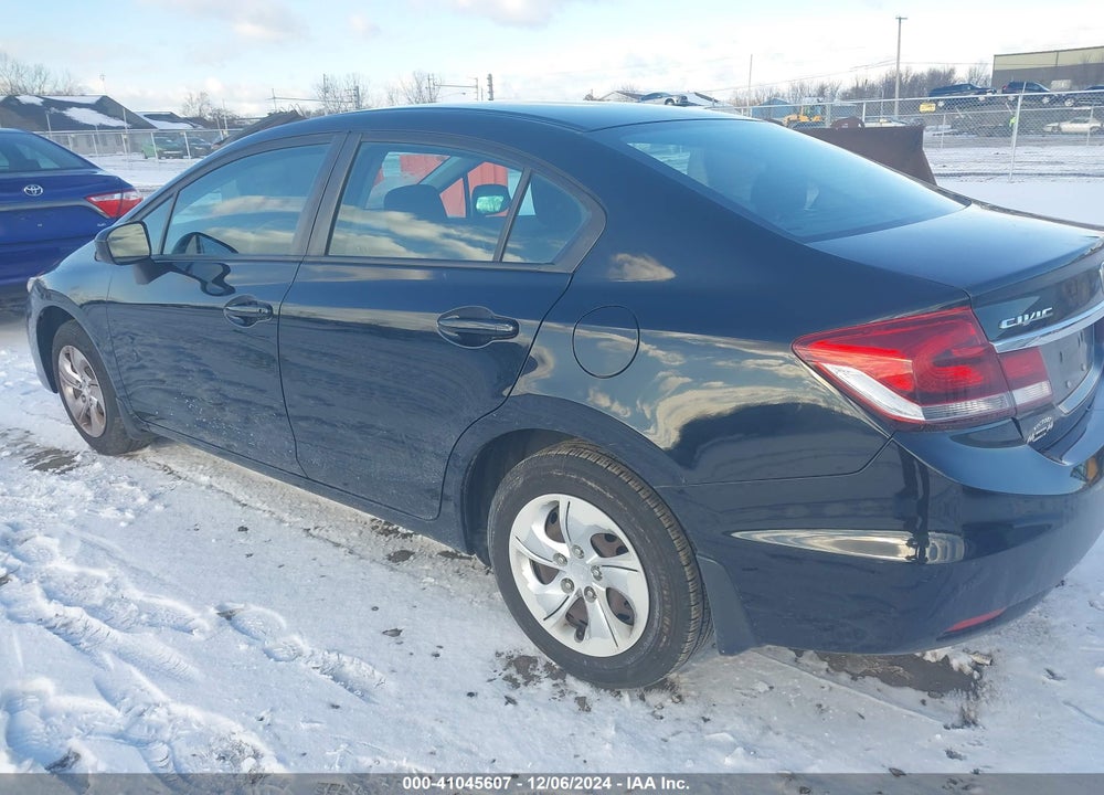 2014 HONDA CIVIC LX VIN: 19XFB2F53EE032314