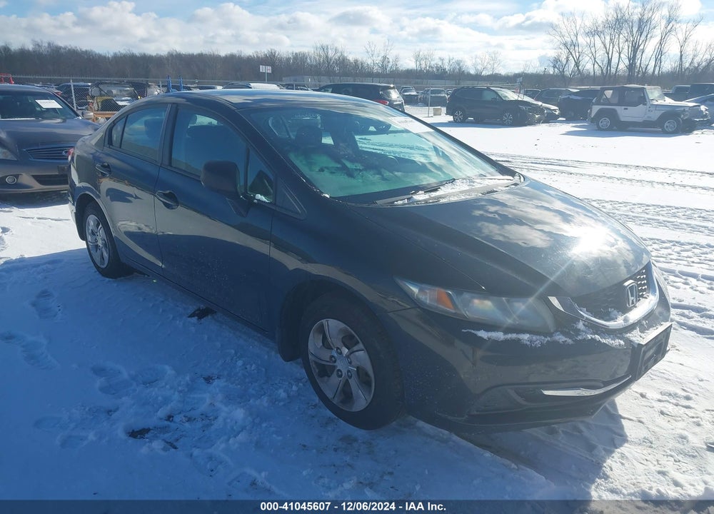 2014 HONDA CIVIC LX VIN: 19XFB2F53EE032314