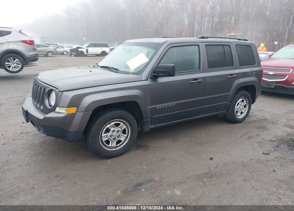 2014 JEEP PATRIOT SPORT VIN: 1C4NJPBA2ED774901