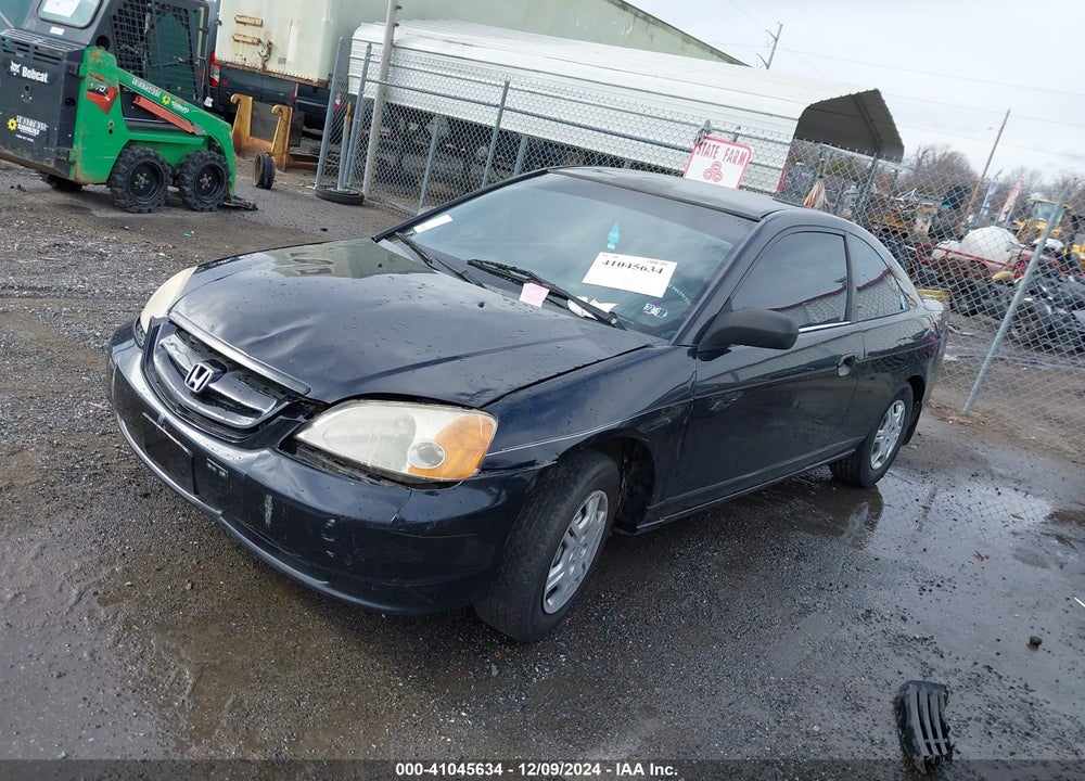 2001 HONDA CIVIC VIN: 1HGEM22571L054427