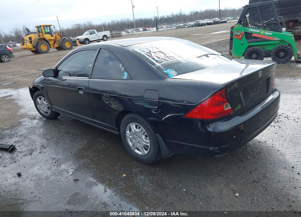 2001 HONDA CIVIC VIN: 1HGEM22571L054427